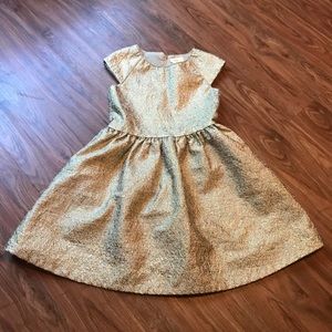 Crazy 8 gold party dress